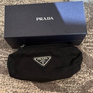 Prada Nylon  Black makeup case small